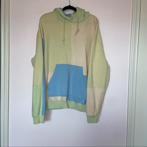 Urban outfitters colorblock hoodie